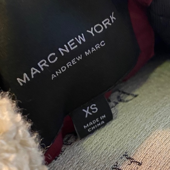 Andrew Marc New York maroon jacket coat  hoodie XS​ - Picture 5 of 5